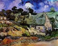 Häuser mit Strohdächern Cordeville Vincent van Gogh